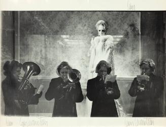untitled (women playing trumpets)