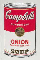 Onion Made with Beef Stock Soup, from the Campbell's Soup I Portfolio