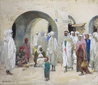 Arab Market in Biskra, Algeria