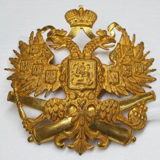 Breast-plate with the imperial double-headed eagle