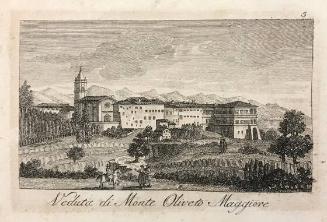 Veduta di Monte Oliveto Maggiore