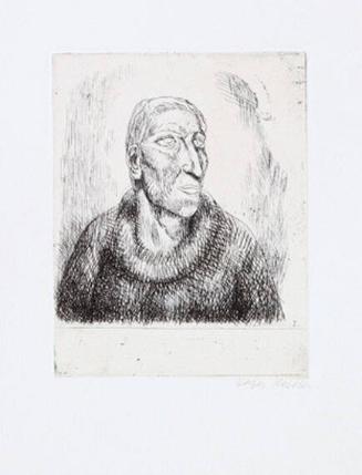 Title unknown (Head and shoulder portrait)