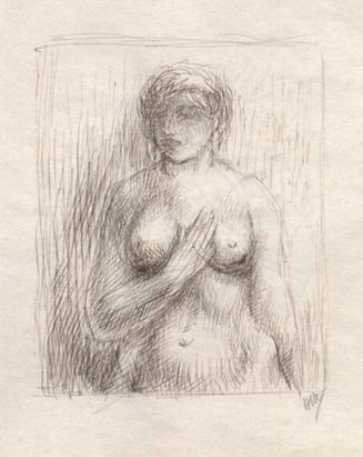 Title unknown (Frontal female nude)