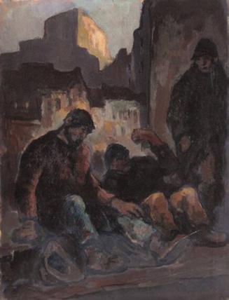 Title Unknown (three figures)
