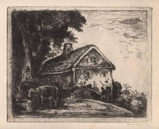 Title unknown (House in landscape)