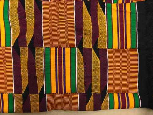 African Kente cloth