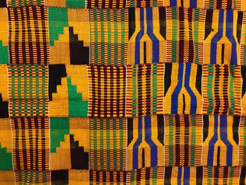African Kente cloth