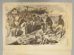 Thanksgiving in Camp (from Harper's Weekly, November 29, 1862)