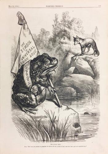 The Democratic Camel (from Harper's Weekly June 8, 1878)