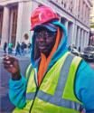 Portrait of a Construction Worker (from the Today in New York series)