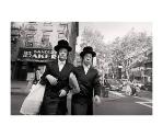 Two Men Crossing Street / Lee Ave, Brooklyn, NY