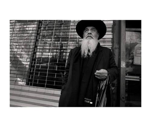 Man in Front of Storefront / Wilson St, Brooklyn, NY