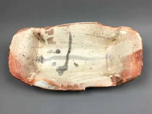 Serving Platter, shino glaze