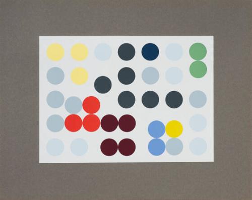 1934-8 Composition à cercles, from an untitled portfolio of ten prints after original works by Sophie Taueber-Arp