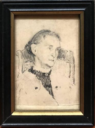 Portrait of Elizabeth Luckie Moss (Mrs. Rufus La Fayette Moss Sr.)