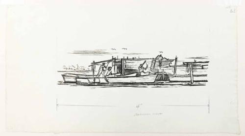 The Savannah: Rowboats at Dock