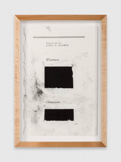Untitled (Weariness/Chiaroscuro)
