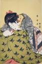 A Beauty with Cat at Kotatsu
