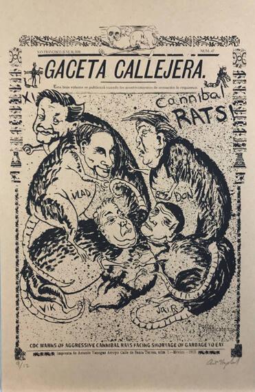 Gaceta Callejera: Cannibal Rats!