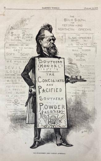 This Establishment Needs Constant Advertising (from Harper's Weekly, January 12, 1878)