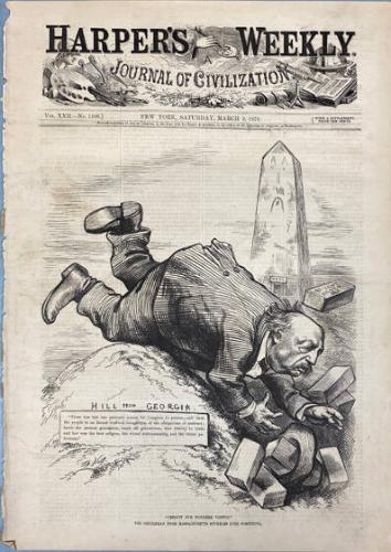 Crescit Sub Pondere (from Harper's Weekly, March 9, 1878)
