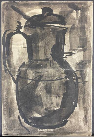 Recto: Untitled (Coffee Pot)