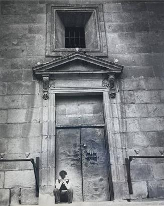 Boy outside Cathedral Door, MC
