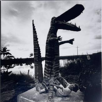Boy with Alligator, St. Pete, Florida

