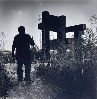 Old Man and Giant Chair, Brooklyn NY
