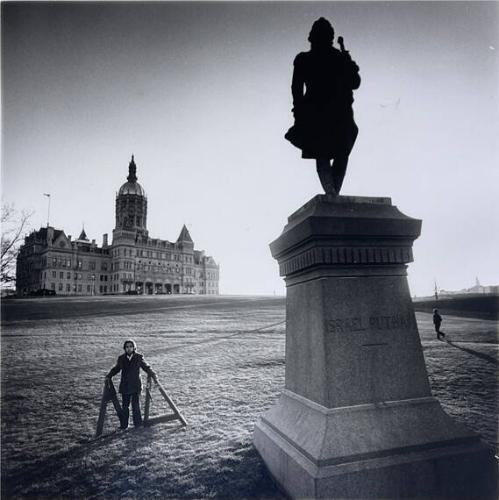 Child on Lawn, Hartford, CT
