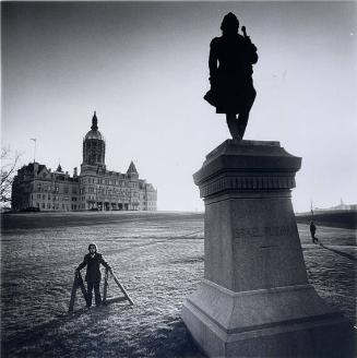 Child on Lawn, Hartford, CT
