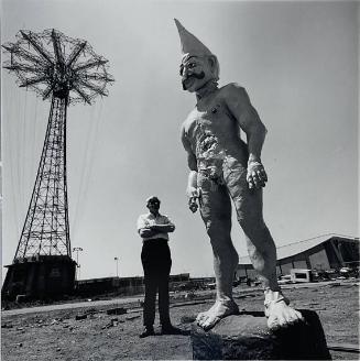 Man and Pinhead Statue, CI, NY
