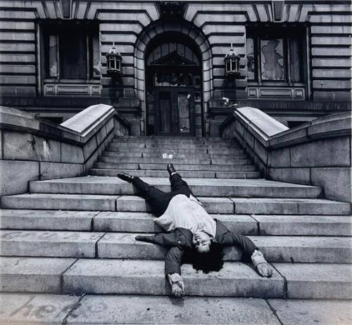 Boy on Steps, Hoboken NJ
