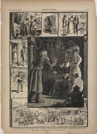 The Rage for Old Furniture, from Harper's Weekly