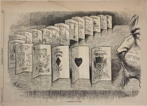 A Terrible Blow North, from Harper's Weekly