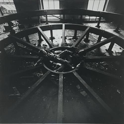 Boy in Factory, New Jersey
