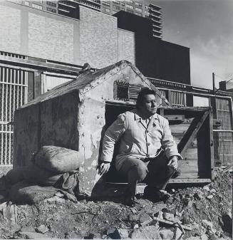 Man and Explosive Box, NY
