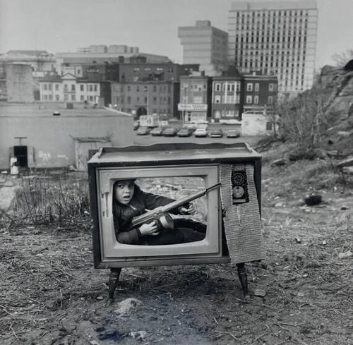 Boy in TV Set, Boston
