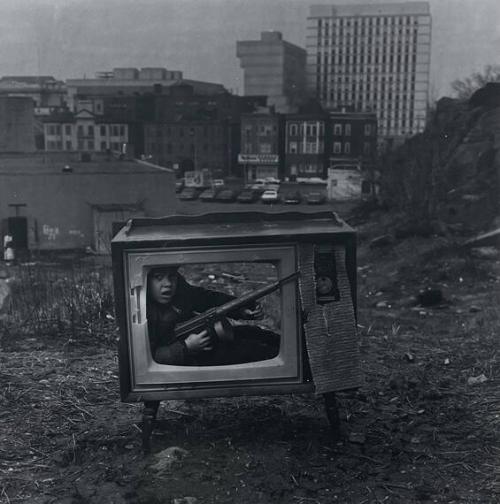 Boy in TV Set, Boston
