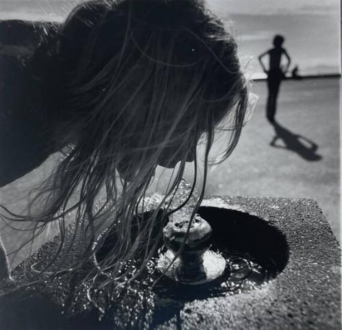 Girl at Fountain, NY
