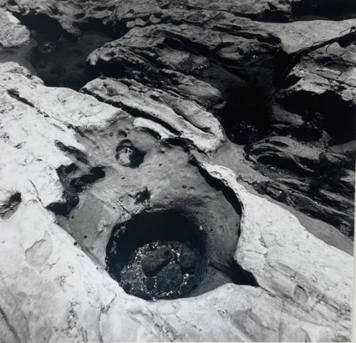 Face in Tide Pools, Santa Cruz, CA
