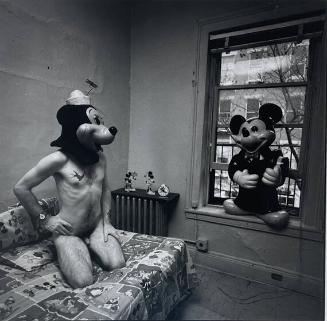 Man and Mickey Mouse, NY
