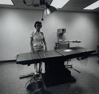 Operating Table and Nurse, NY
