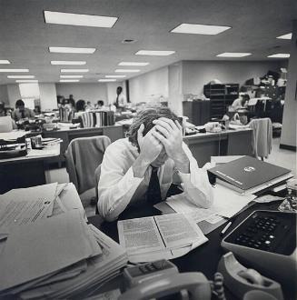 Office Worker Under Stress
