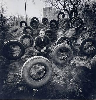 Man with Tires, Bronx, NY
