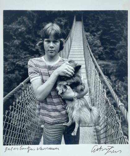 Girl on Bridge, Vancouver
