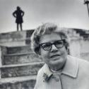 Old Woman and Steps, NY
