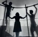 Girl and Two Boys, NY
