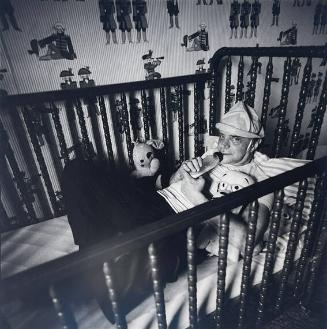 My Father, Martin in his Son's Crib, NY, NY
