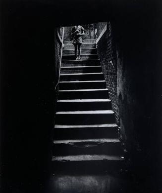 Girl on Stairs, NY
